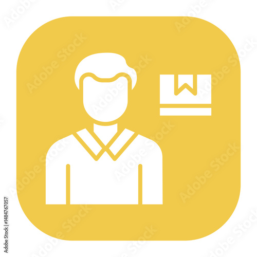 Recipient Man Icon
