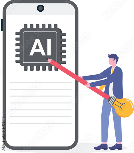 Virtual writing tutor and digital AI assistant for text.Creative artificial intelligence support for innovative book or document ..

