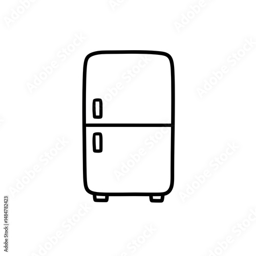 Refrigerator Illustration