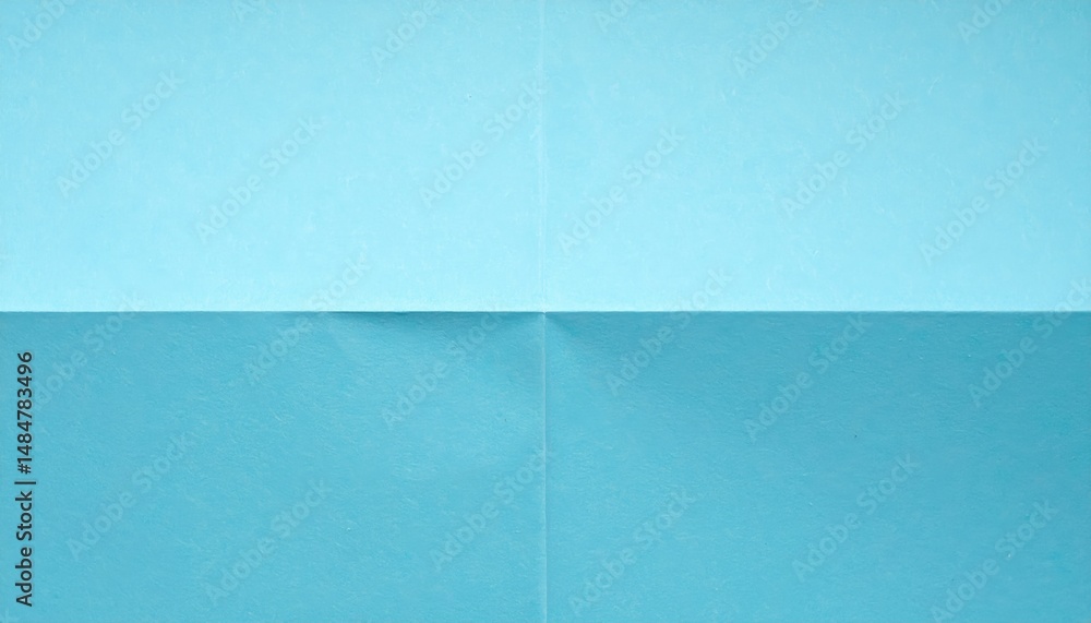 Fototapeta premium Creative blue paper art display studio photography minimalist aesthetic perspective