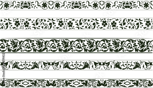 Beautiful flower art and mandala vector design