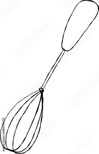Wire whisk for beating