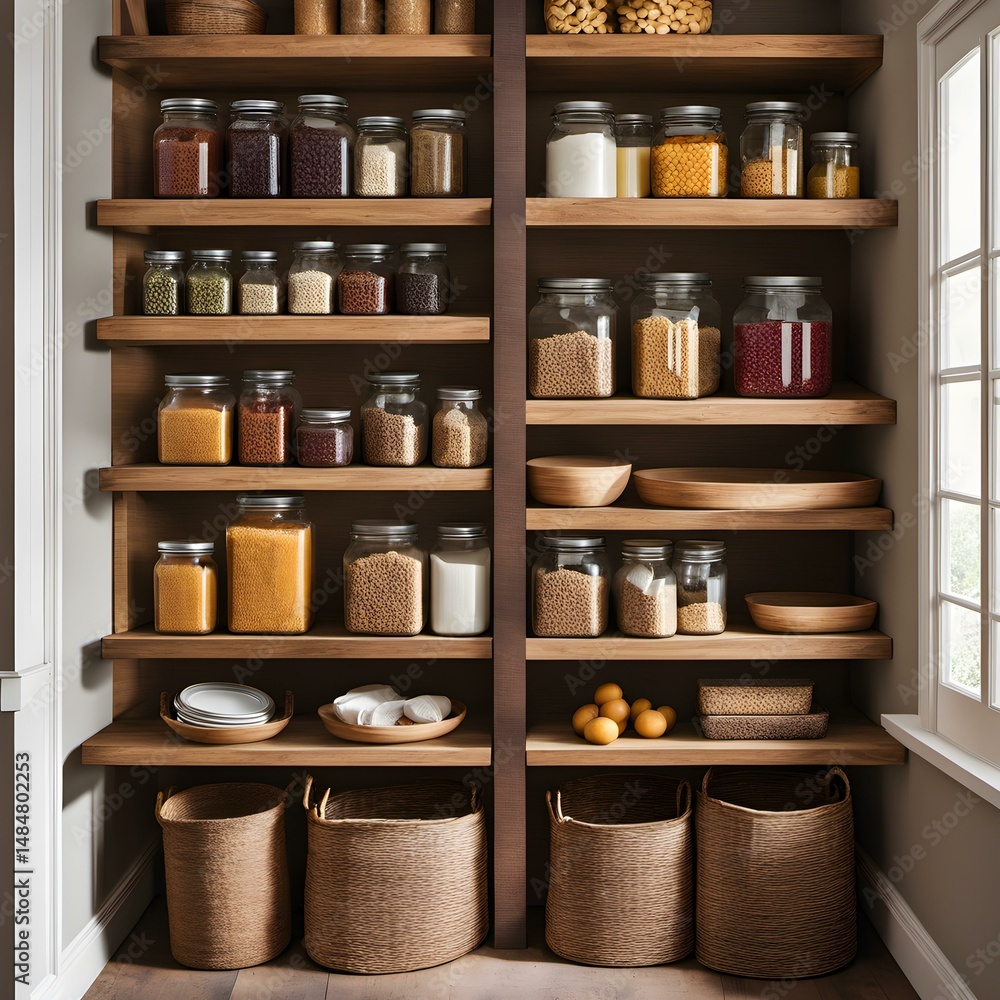 Rustic Pantry Perfection: Organize Your Food Storage with Style Rustic Pantry Perfection: Organize Your Food Storage with Style