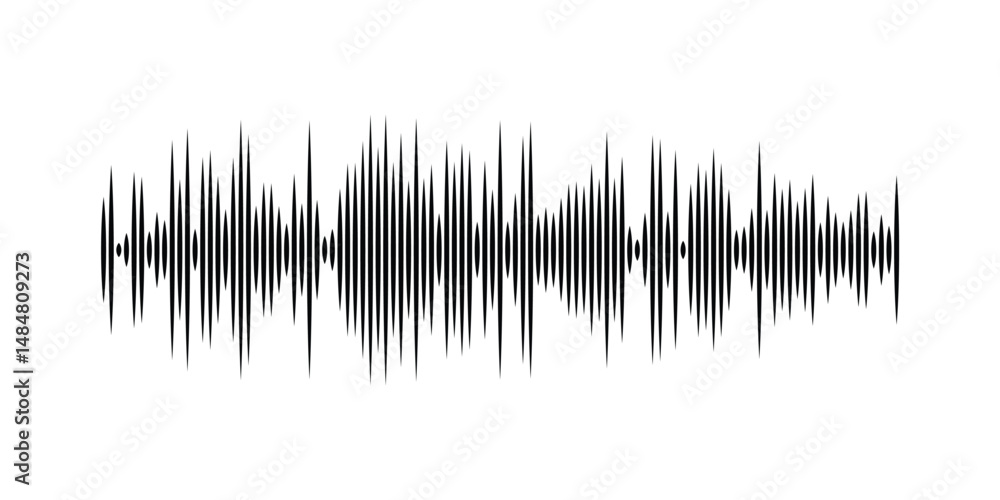 Black sound waves. Abstract music wave, radio signal frequency and digital voice . Tune equalizer vector set. Monochrome volume audio lines, soundwaves rhythm isolated on white background in eps 10. Black sound waves. Abstract music wave, radio signal frequency and digital voice . Tune equalizer vector set. Monochrome volume audio lines, soundwaves rhythm isolated on white background in eps 10.