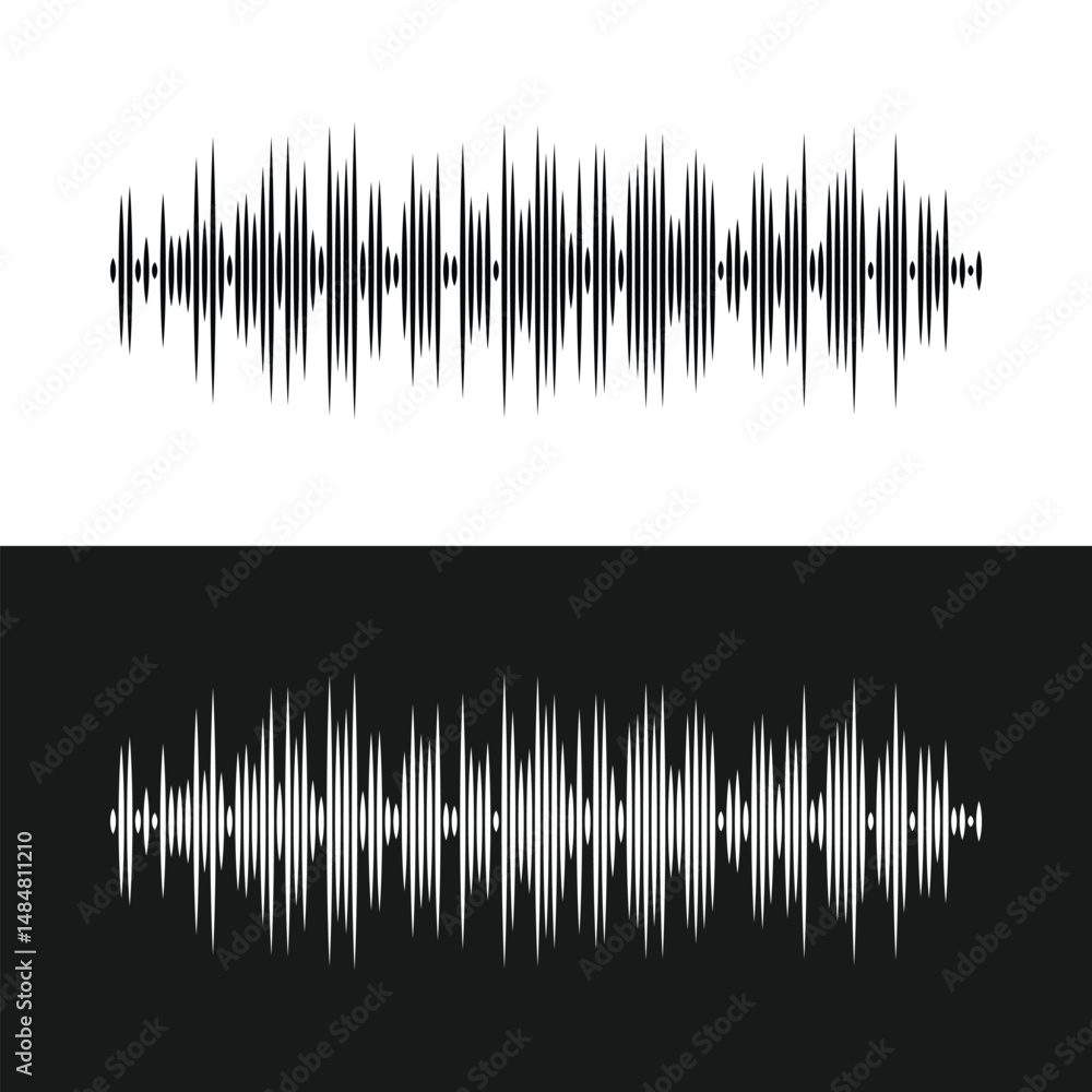 Sound wave set. Sound waves, Equalizer, Audio waves, Radio signal, Music. Recording. Vector illustration in eps 10. Sound wave set. Sound waves, Equalizer, Audio waves, Radio signal, Music. Recording. Vector illustration in eps 10.