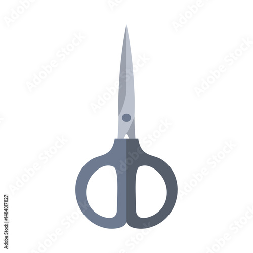 はさみ。フラットなベクターイラスト。
Scissors. Flat vector illustration.