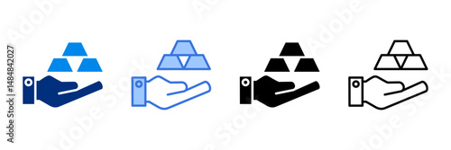 Gold Investment  Icon 