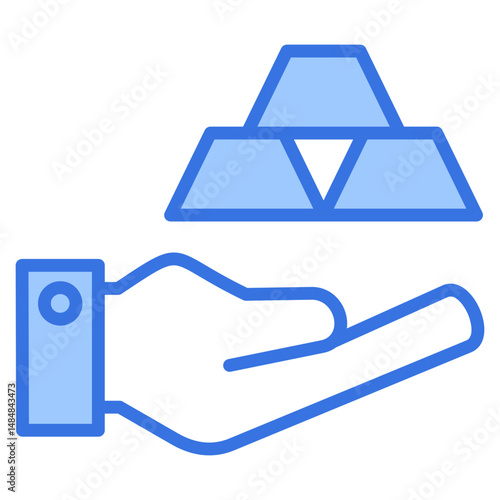 Gold Investment  Icon 