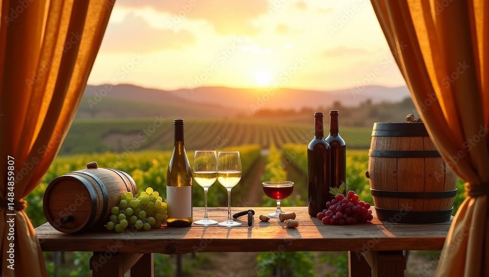 Fototapeta premium Wine