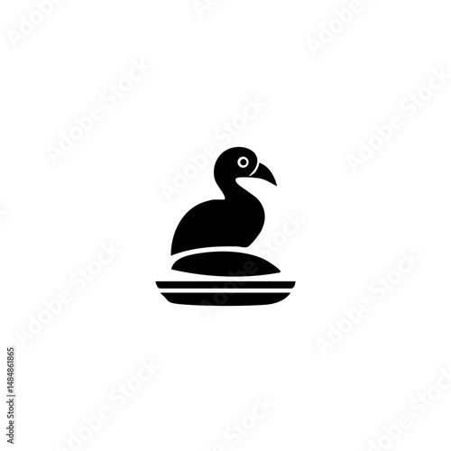 American bird Vector illustration