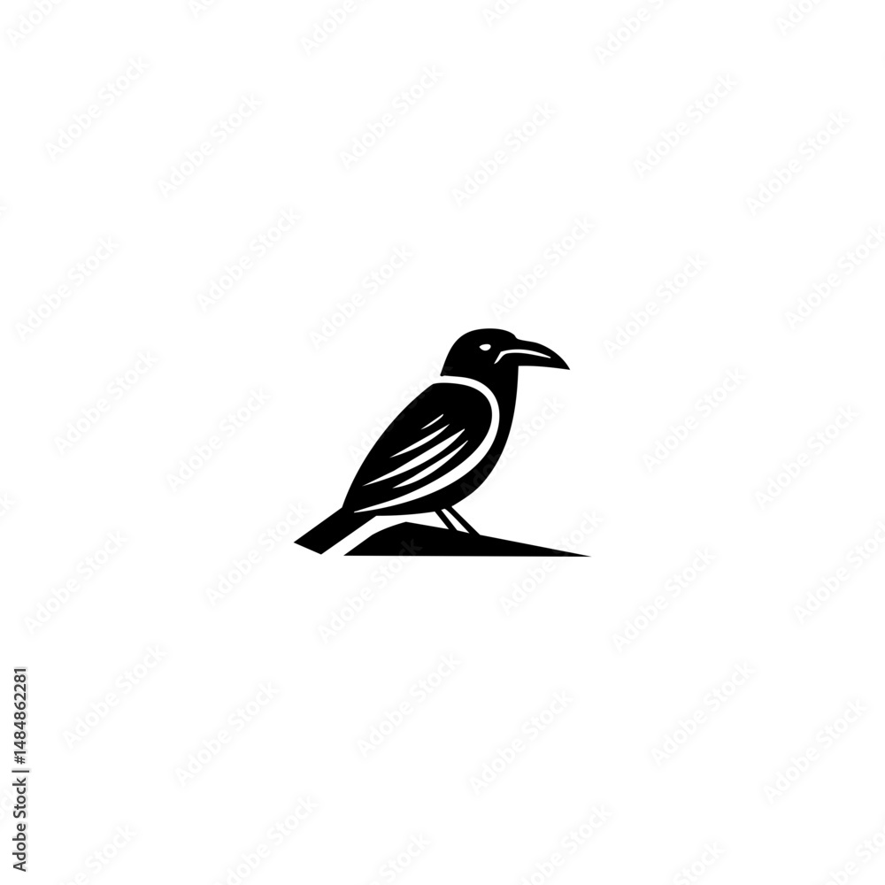 Obraz premium American bird Vector illustration