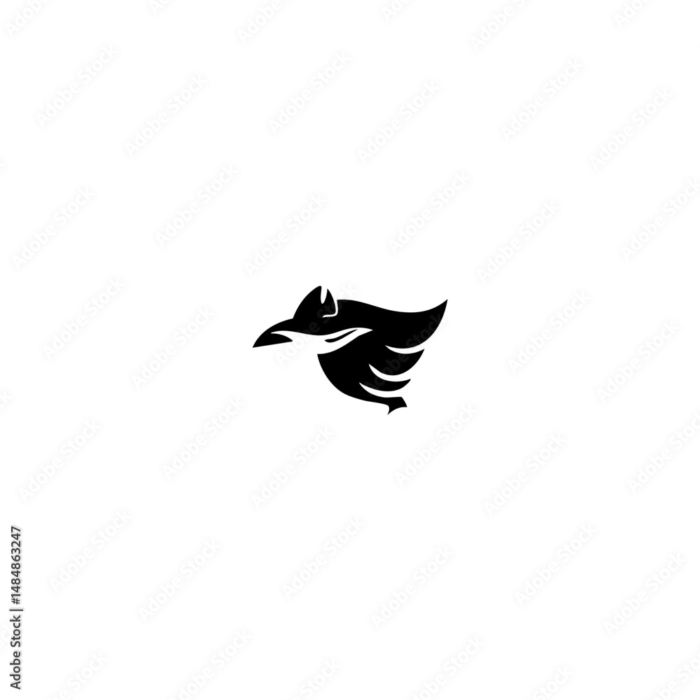 American bird Vector illustration American bird Vector illustration