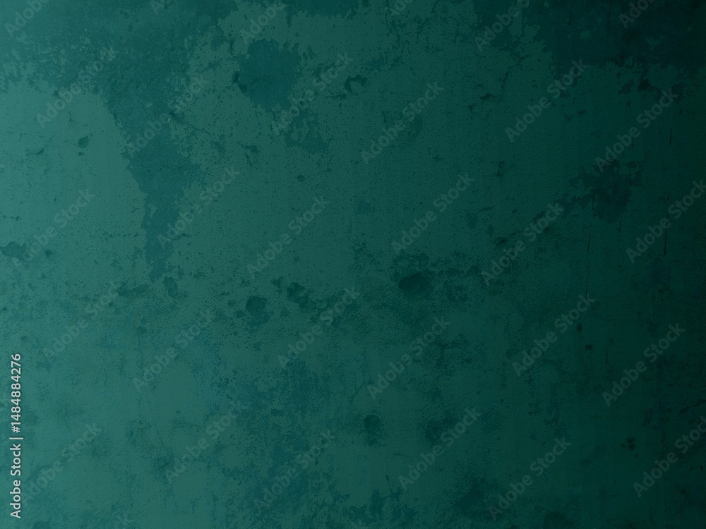 Obraz premium Beautiful Abstract Grunge Decorative Dark Stucco Wall Teal Blue Background. Art Rough Stylized Texture Banner With Space For Text.Weathered concrete wall of beige color covered with scratched.