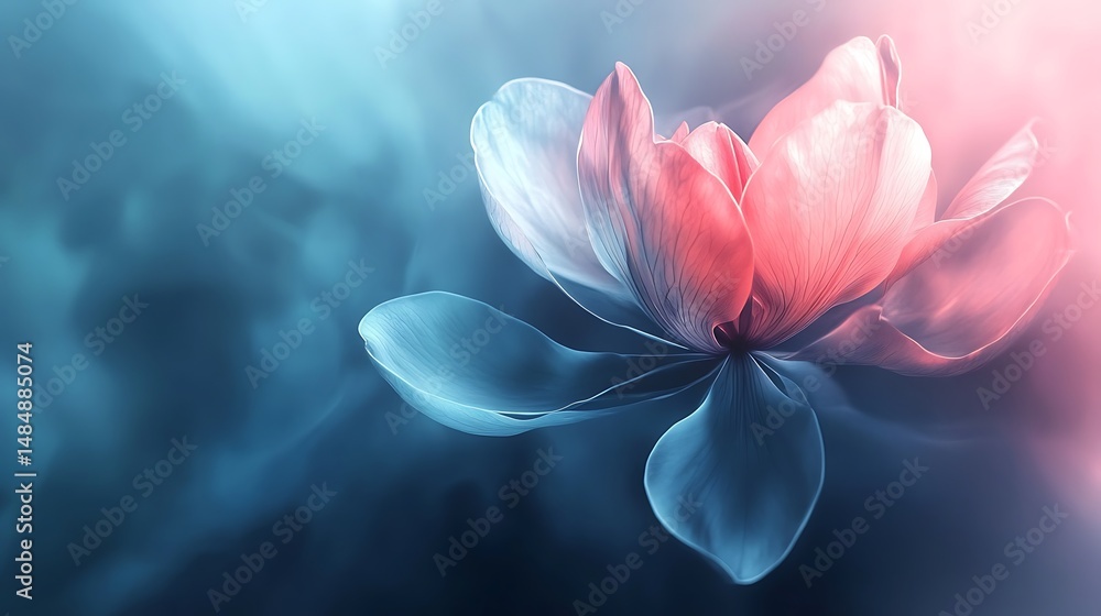 Fototapeta premium Dreamlike, ethereal blossom. Soft, pastel hues