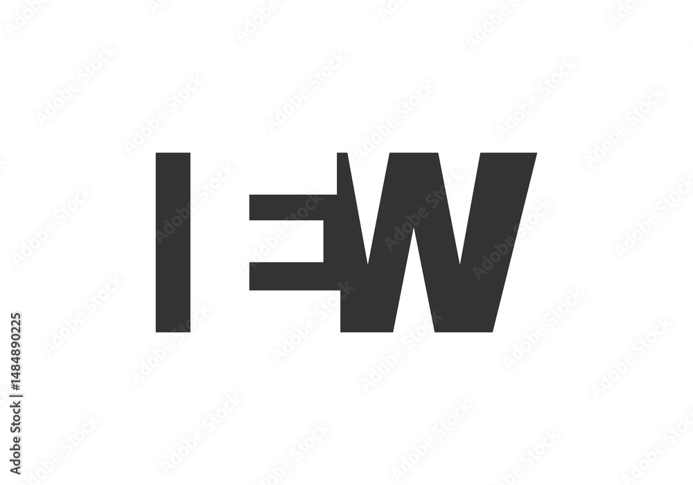 IEW logo design. Initial letter I E W bold font style for tech startups, consulting, corporate branding. Creative company name, headlines typography identity, trendy logotype. IEW logo design. Initial letter I E W bold font style for tech startups, consulting, corporate branding. Creative company name, headlines typography identity, trendy logotype.