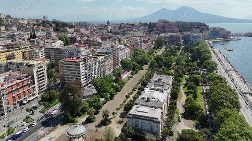 Wallpaper Mural Villa Comunale Park At Naples In Campania Italy. Downtown Cityscape. Beautiful Skyline. Villa Comunale Park At Naples In Campania Italy. Highrise Buildings. Neapolitan Architecture. Naples Skyline. Torontodigital.ca