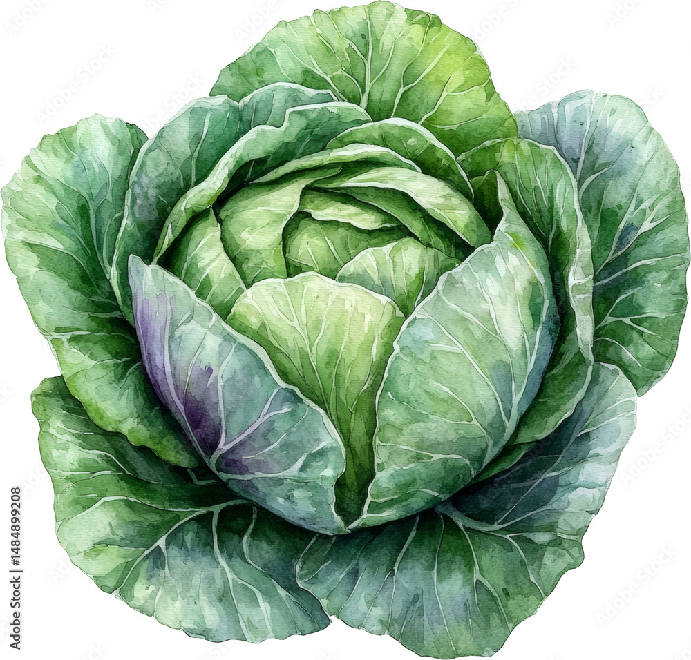 Fototapeta premium head of cabbage