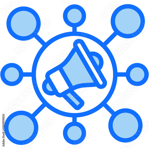 Content Marketing Mixed Icon Vector Illustration