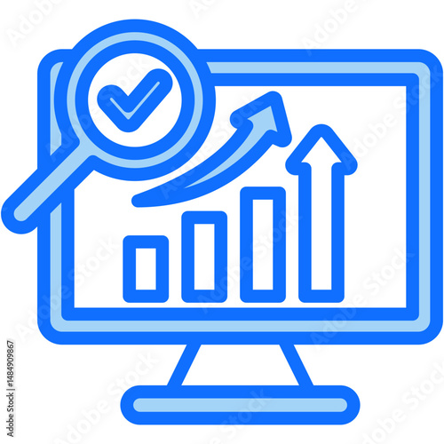 Affiliate Marketing Mixed Icon Vector Illustration