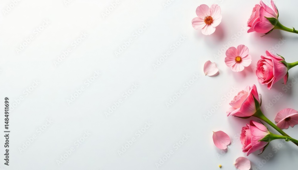 Fototapeta premium Immaculately smooth, unblemished white surface, backdrop, white, seamless