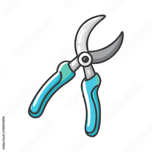 pruning shears icon, pruning shears vector illustration-simple illustration of pruning shears, perfect for pruning shears logos and icons