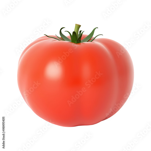 Wallpaper Mural Juicy Red Tomato Stock Photo isolated on transparent background Torontodigital.ca