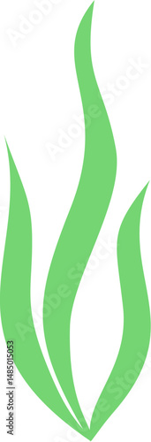 Green Algae Illustration