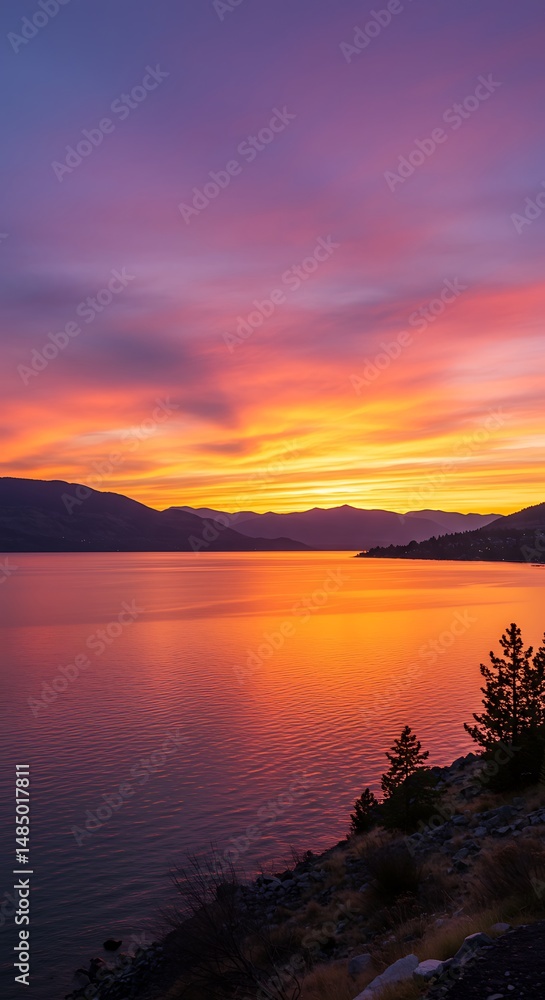 Obraz premium Sunset's Embrace