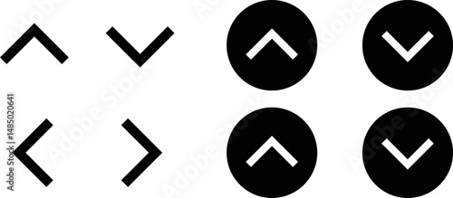 Arrow icon set. representing speed. directional arrows sign. Acceleration arrow icons