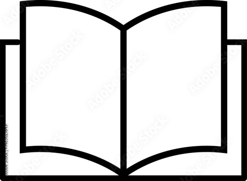 Book icon set. Personal Organizer. education study.   Textbook symbol. reading learning language skill sign 