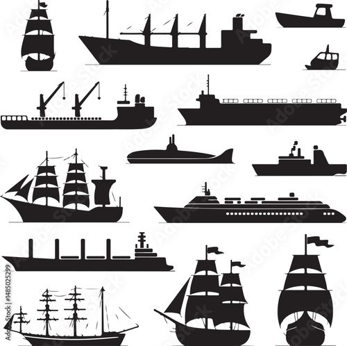“Ship Silhouette SVG Bundle | Nautical Vessels, Pirate Ships & Cruise Clipart for Crafts & Decor”

“Sailing & Sea Vessel Vector Pack | Maritime Ship Silhouettes for Logos, Stickers & Printables”