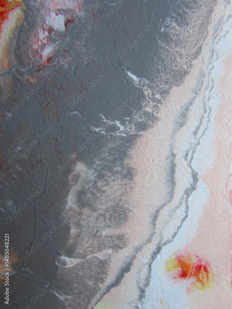 Fototapeta premium Soft abstract texture with pink, gray and white brushstrokes