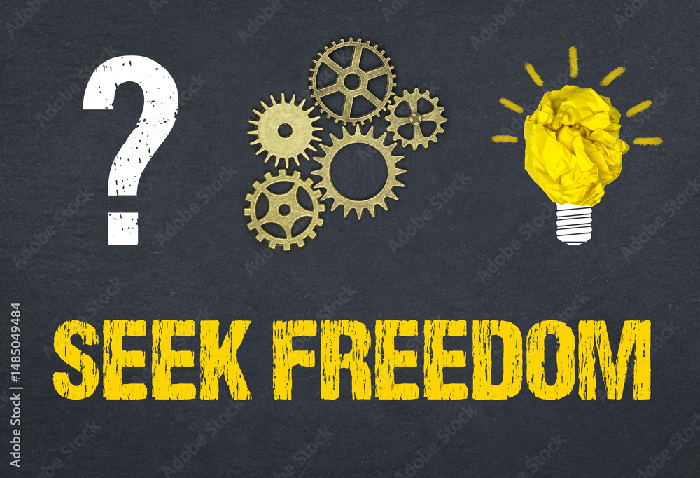 Obraz premium Seek Freedom 