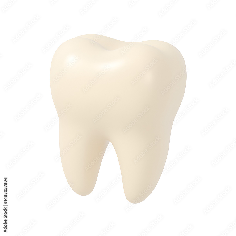 3D Tooth Icon in Dental Healthcare Style
3D Tooth Icon in Dental Healthcare Style