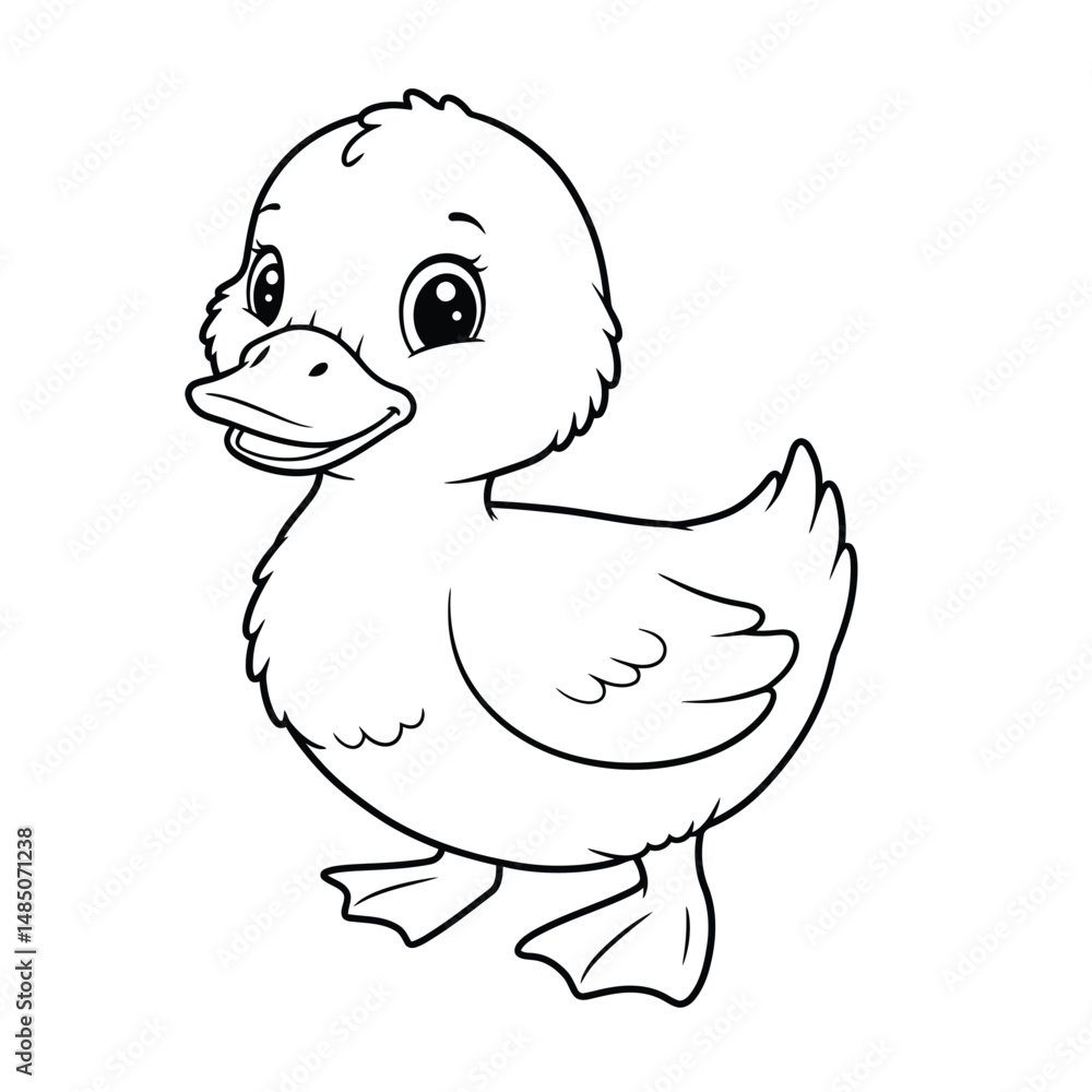 Duck Outline – Minimalist Line Art of a Waterfowl Bird for Nature, Farm, and Educational Design Projects
Duck Outline – Minimalist Line Art of a Waterfowl Bird for Nature, Farm, and Educational Design Projects