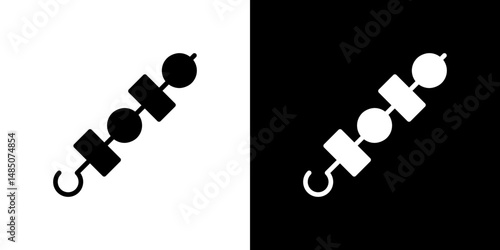 Skewer icon vector design template elegant style