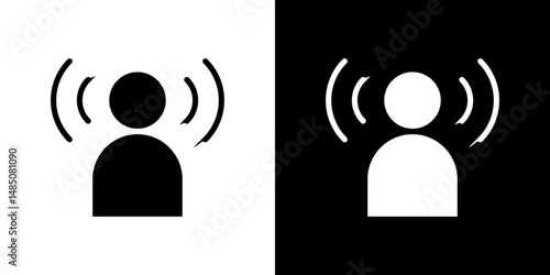 Brand awareness icon vector design template elegant style