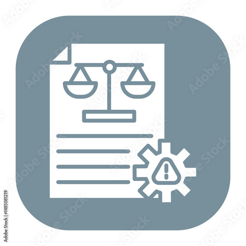 Legal Risk Management Icon