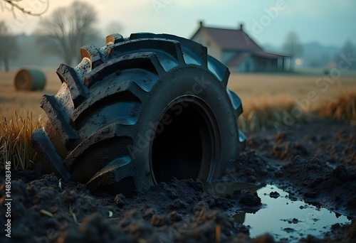 Heavy-Duty Tyre and Engine Power Farming Equipment on the Agricultural Frontline