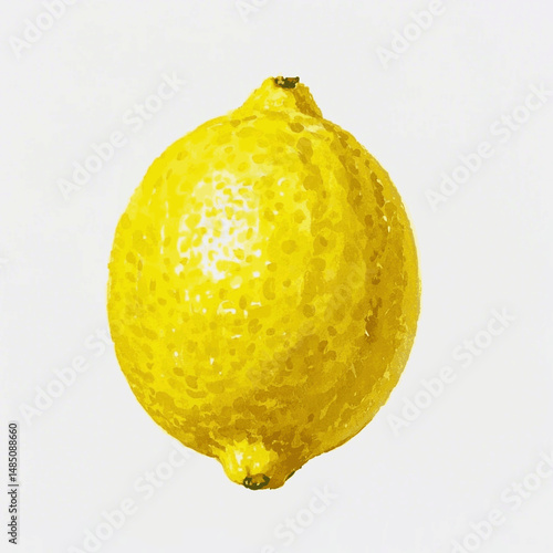 Vibrant Citron: Dawn Drops lemon isolated watercolor vector illustration svg