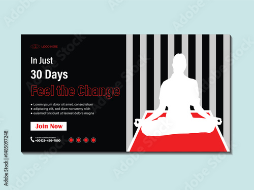 Bold Gym YouTube Thumbnail for Workout Videos
