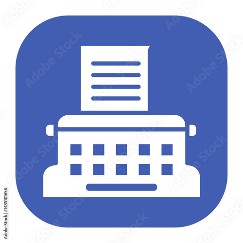 Typewriter Icon