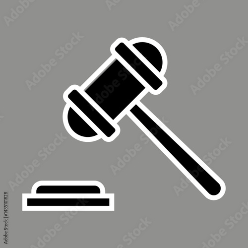Gavel icon Design