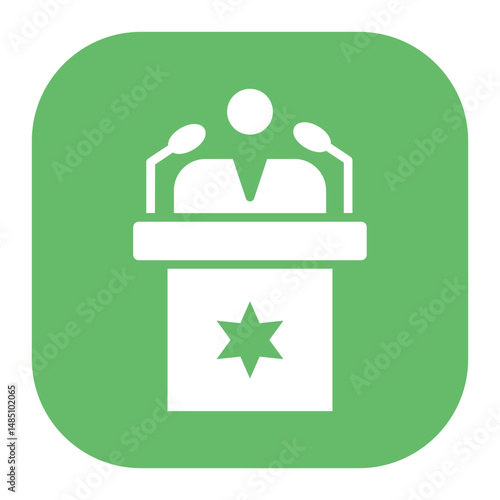 Press Conference Icon