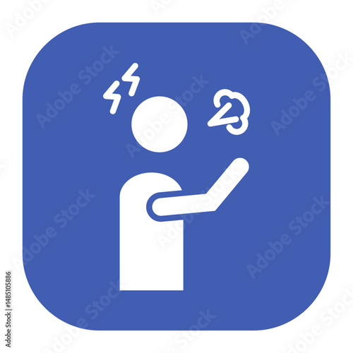 Shortness of Breath Icon