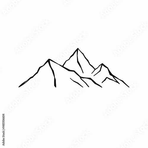Mountain Silhouette.