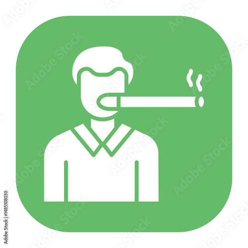 Tobacco Addiction Icon