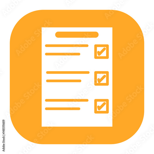 Marathon Checklist Icon