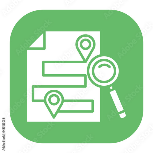 Search Map Icon