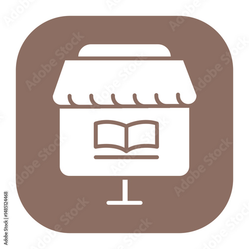 Online Book Store Icon